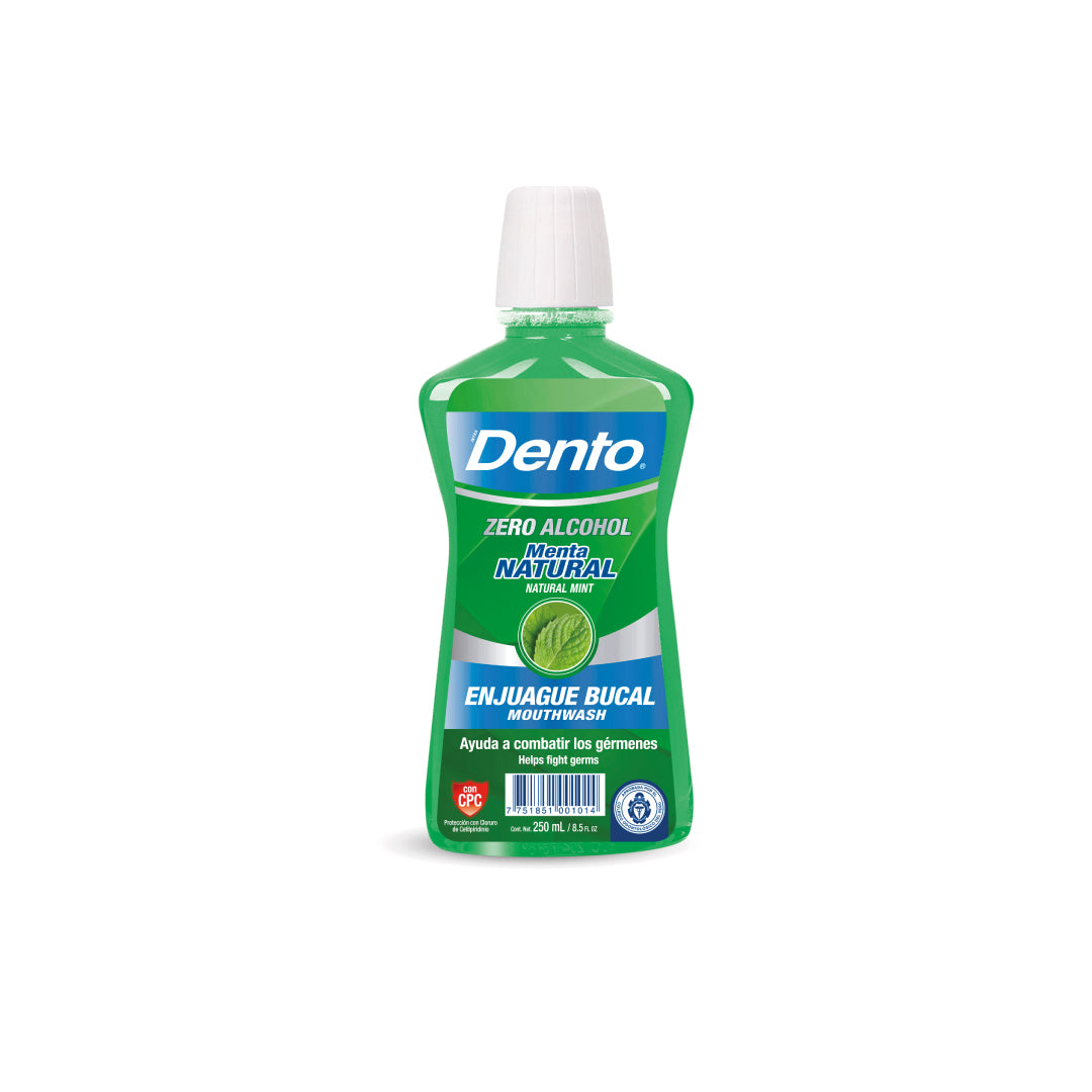 Dento Enjuague Bucal Mental Natural 250ml