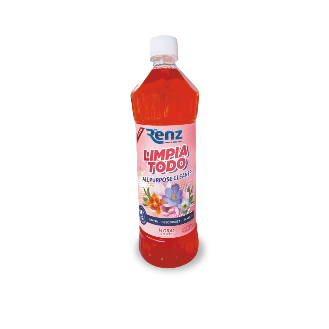 Dr. Renz Limpia Todo Floral 950 ml - MultiDespensa Panamá