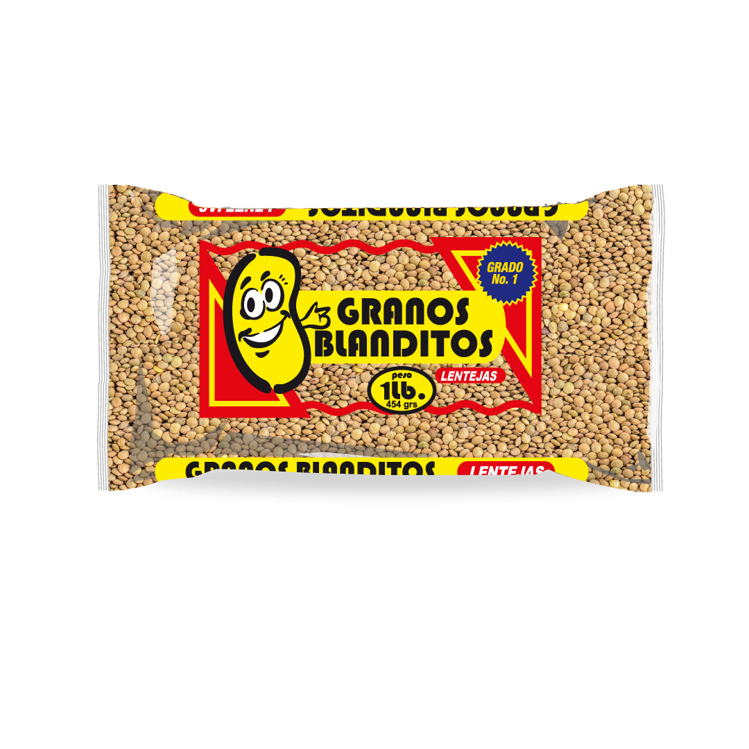 GRANOS BLANDITOS LENTEJAS 1 LB