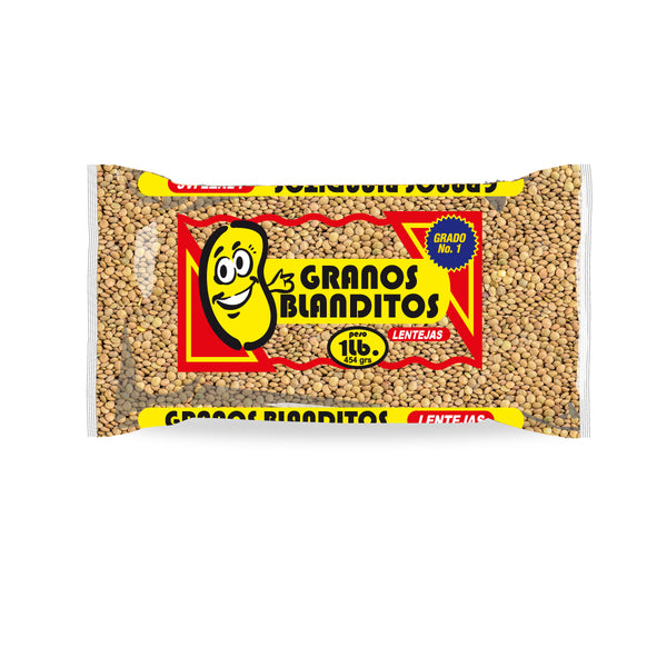GRANOS BLANDITOS LENTEJAS 1 LB