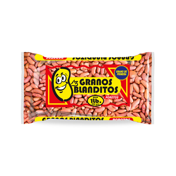 GRANOS BLANDITOS POROTOS ROJOS 1 LB
