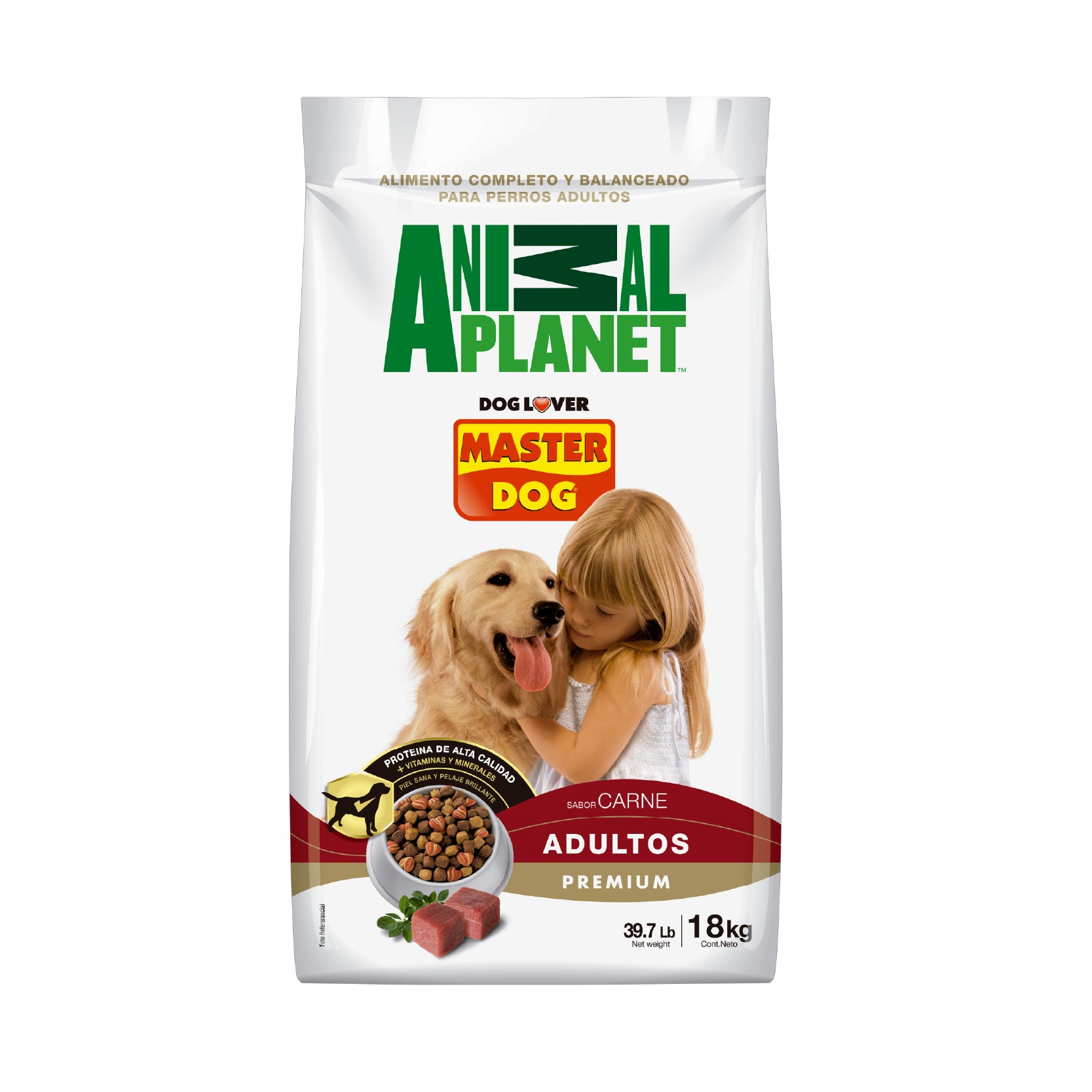 Master Dog Adulto Sabor Carne 18kg