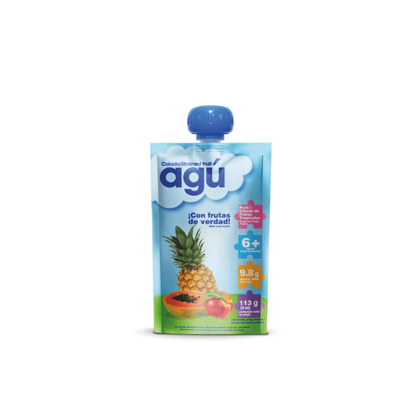 AGU COLADOS DP BABY- FRUTAS TROPICALES 113 GR