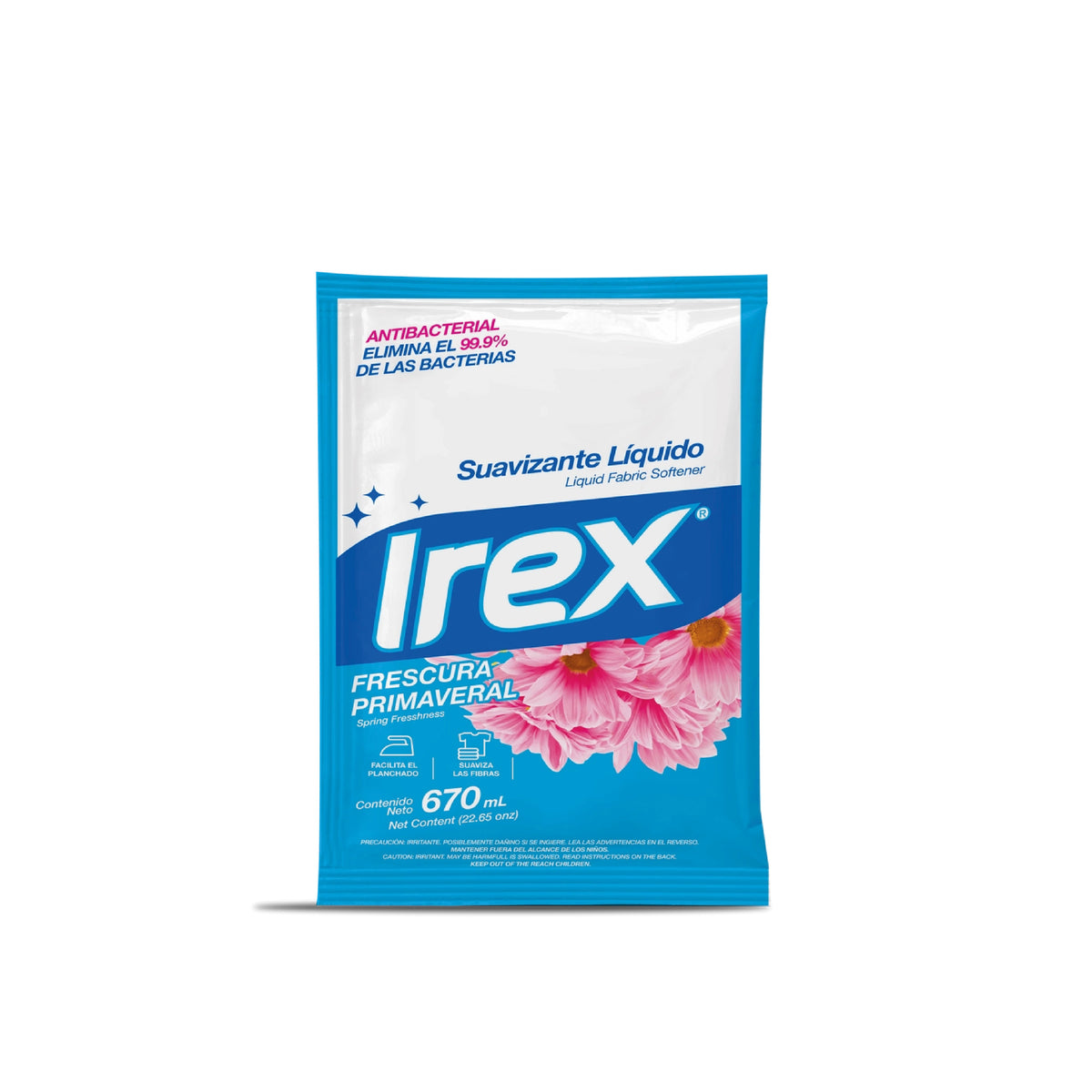 IREX SUAVIZANTE FRESCURA PRIMAVERAL 670 ML