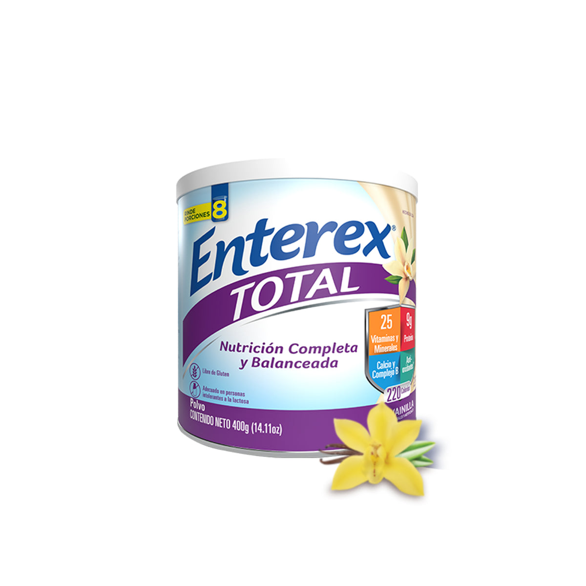 Enterex TOTAL Vainilla Polvo 400G