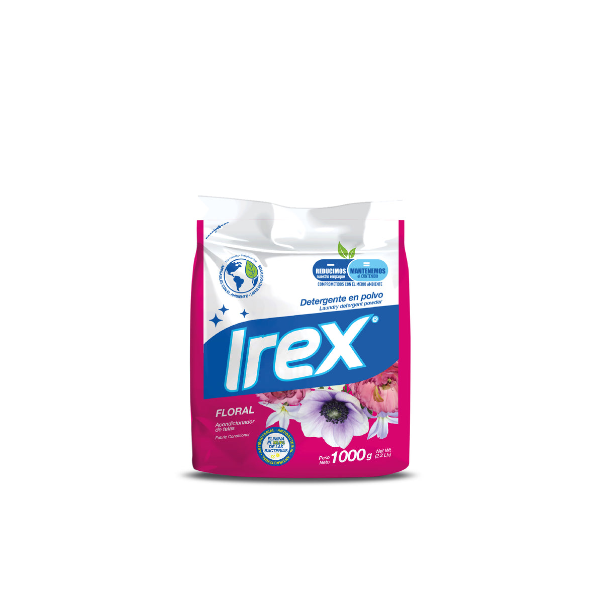 IREX DETERGENTE ACONDICIONADOR DE TELAS 1000 GR