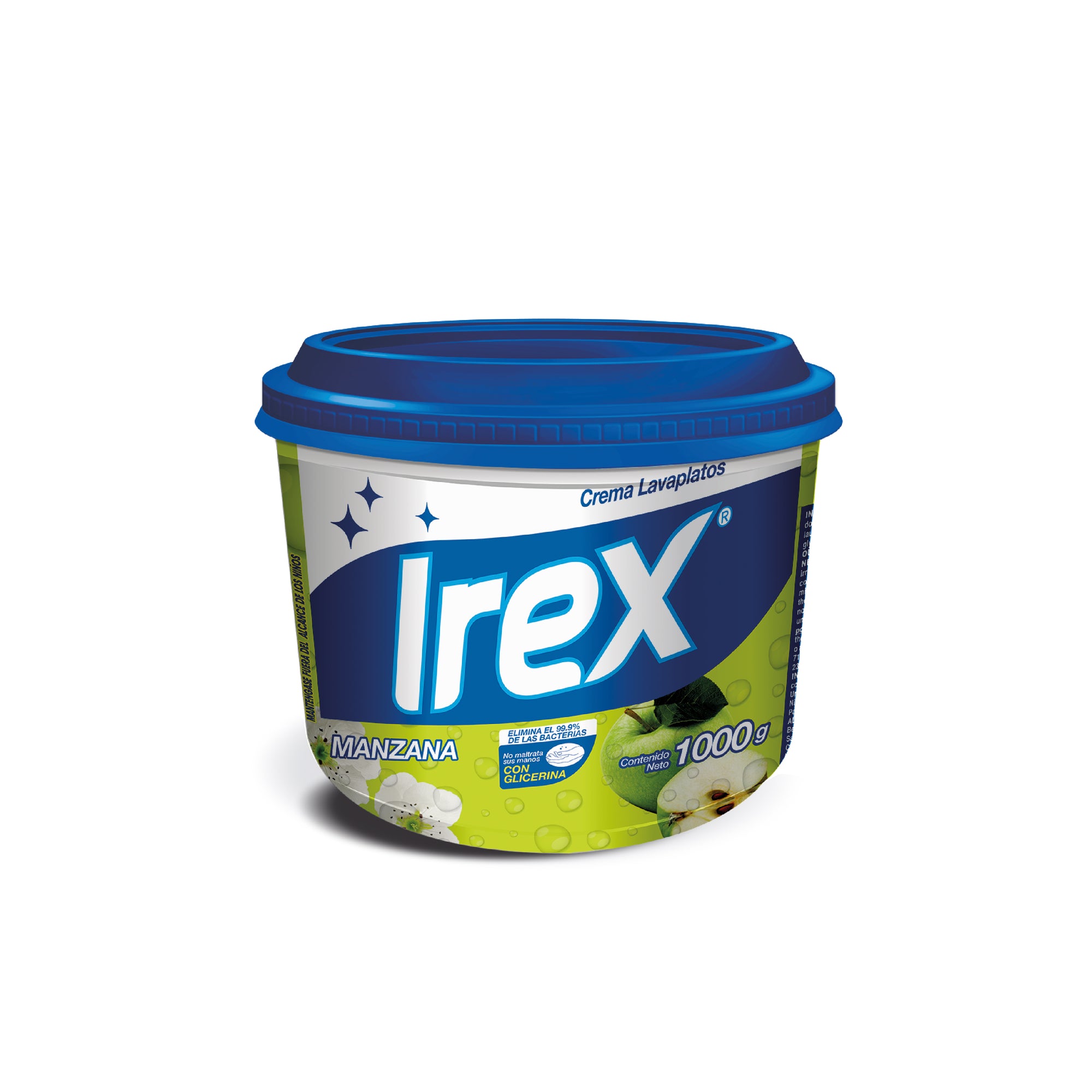 IREX LAVAPLATOS CREMA MANZANA 1000 GR