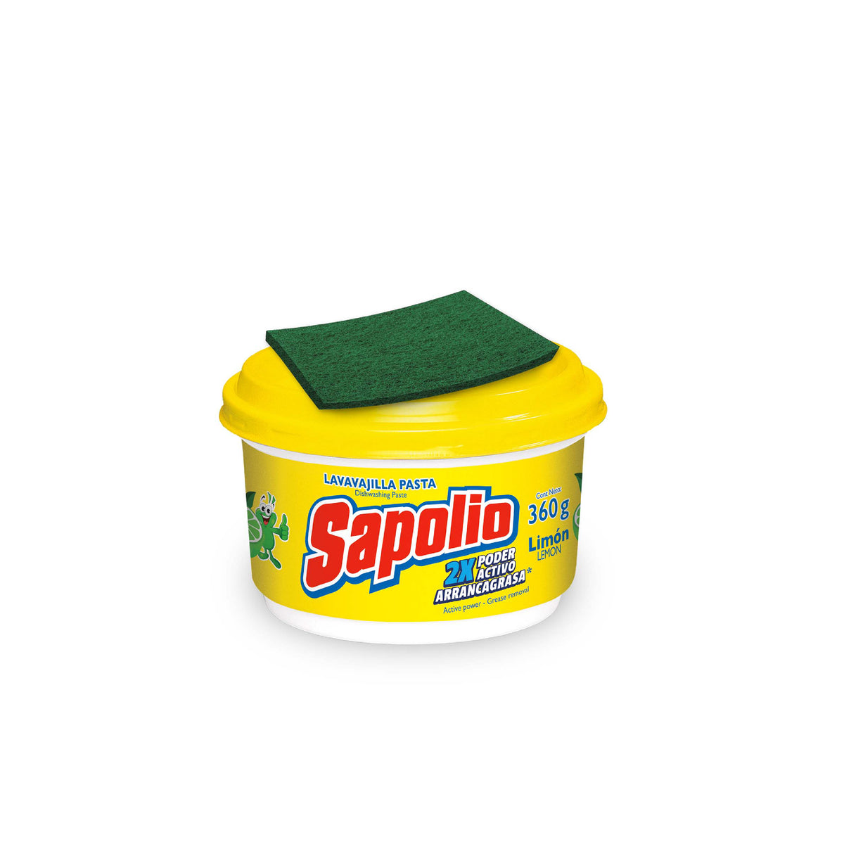 Sapolio Lavaplatos Limón 330G