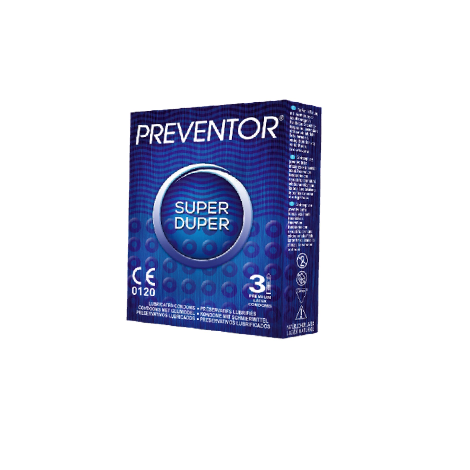 PREVENTOR PRESERVATIVOS SUPER DUPER 3 PACK