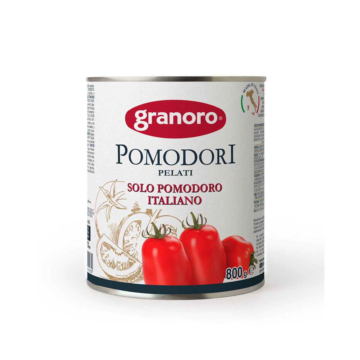 Granoro Pomodori Pelati Interi 800gr.