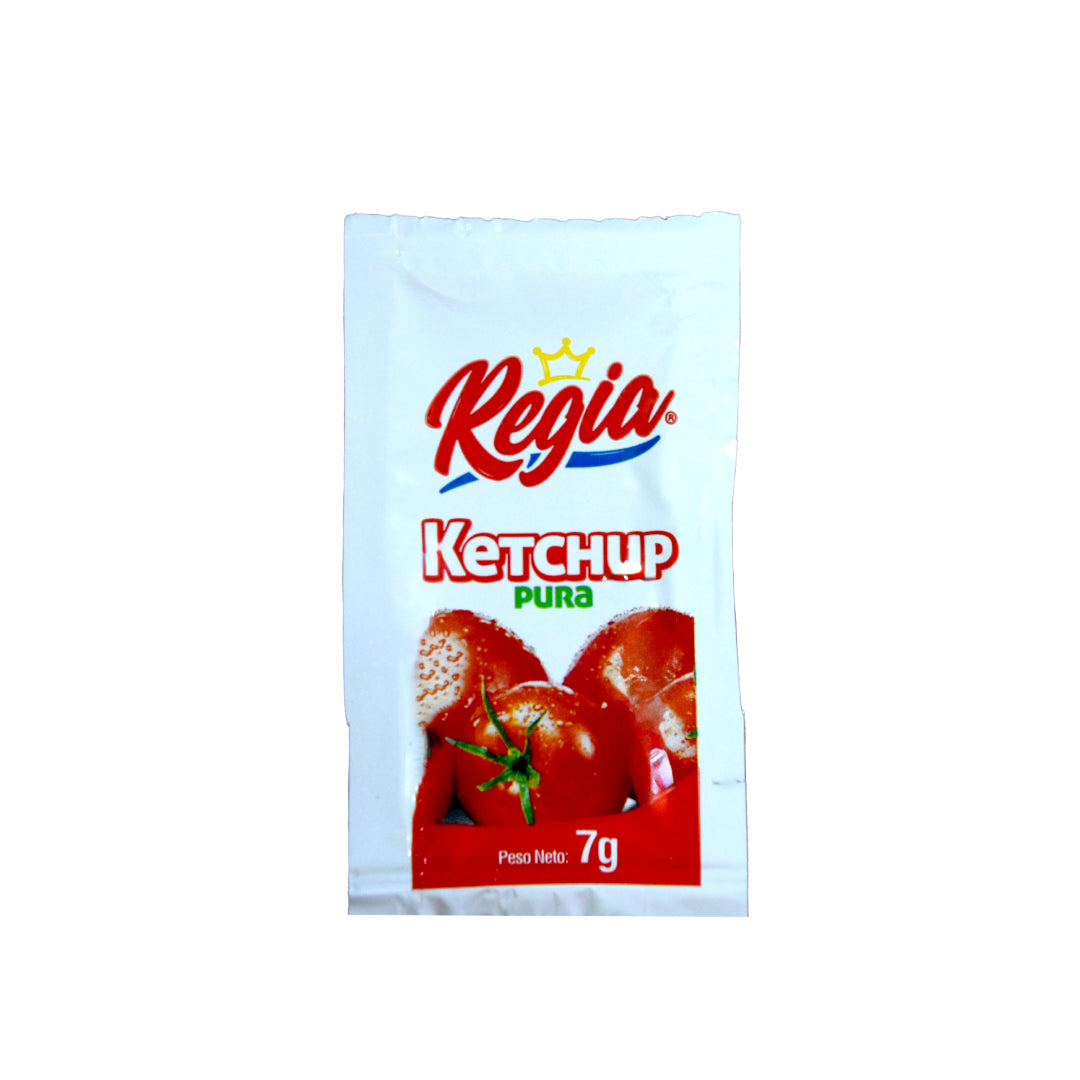 Regia Salsa de Ketchup Sachet 7gr