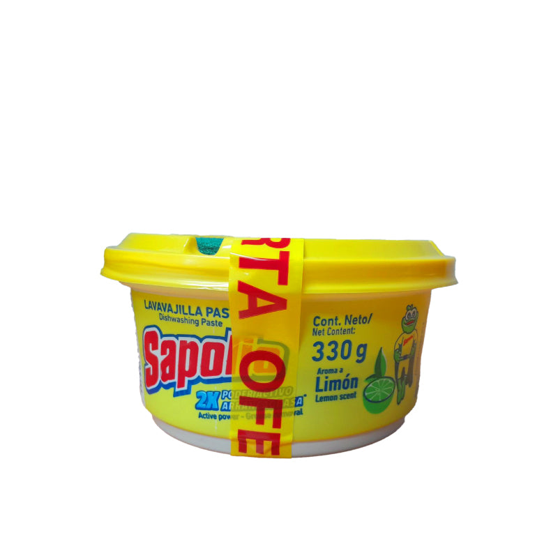 Sapolio Lavaplatos Limón 330G