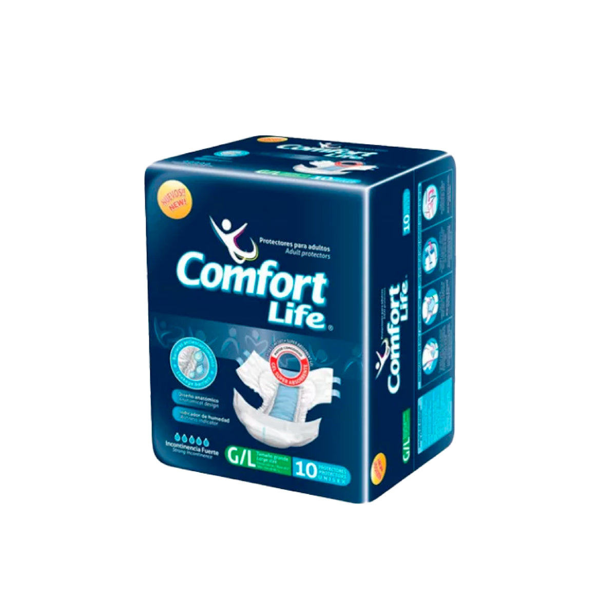 Pañales COMFORT LIFE Grandes 6/10 S BM