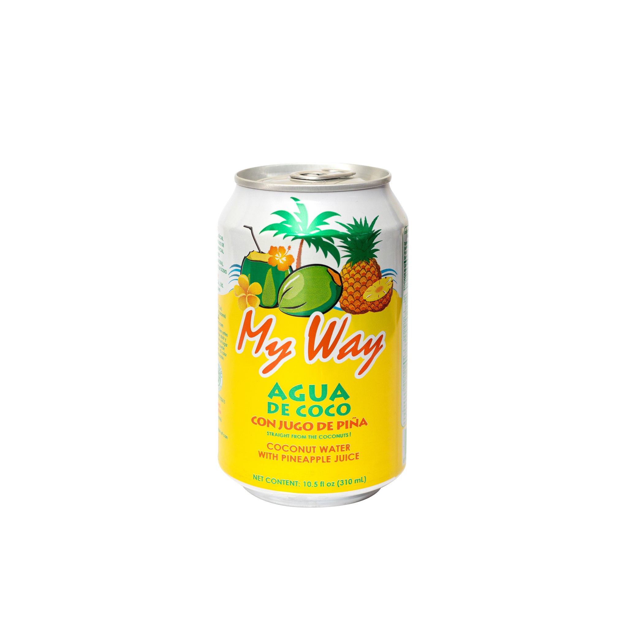 MY WAY AGUA DE COCO CON PIÑA 310 ML
