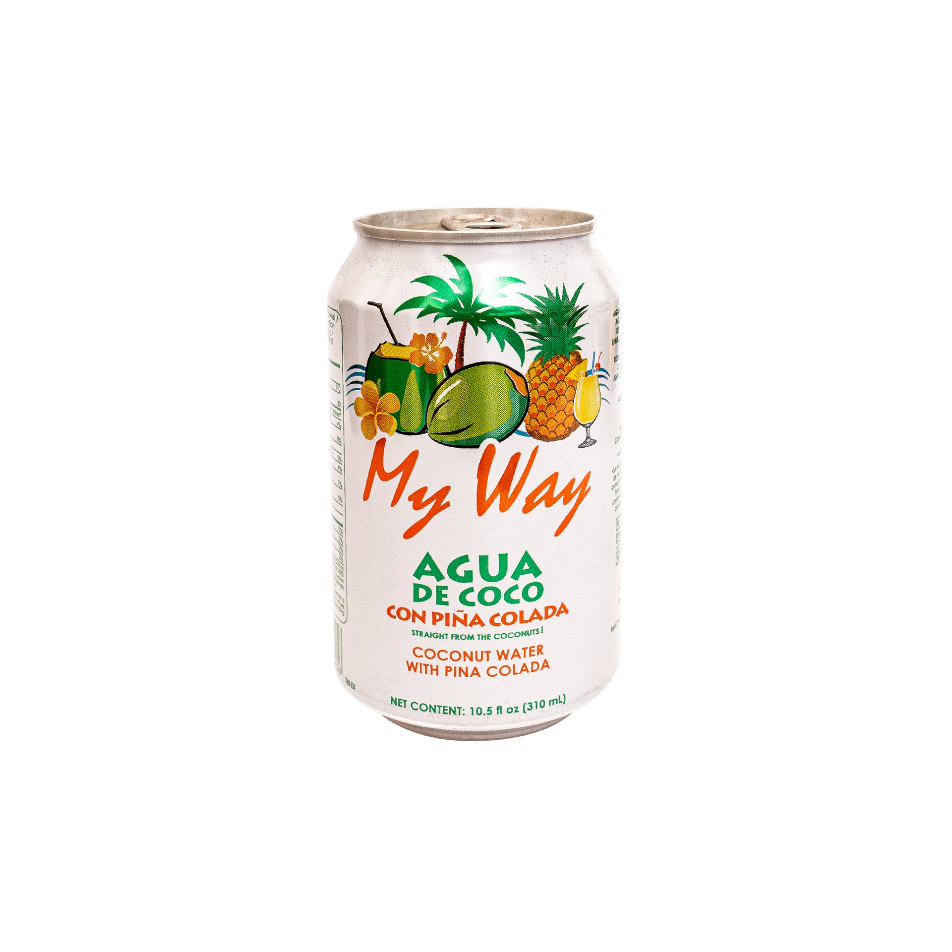 MY WAY AGUA DE COCO CON PIÑA COLADA 310 ML