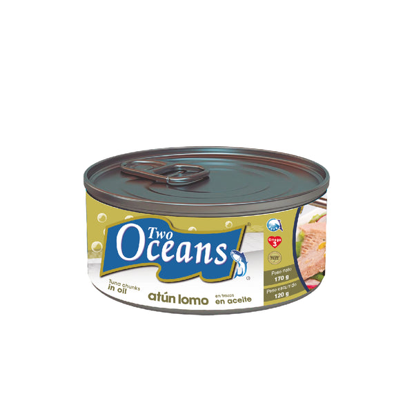 TWO OCEANS TUNA CHUNKS EN ACEITE 170 GR