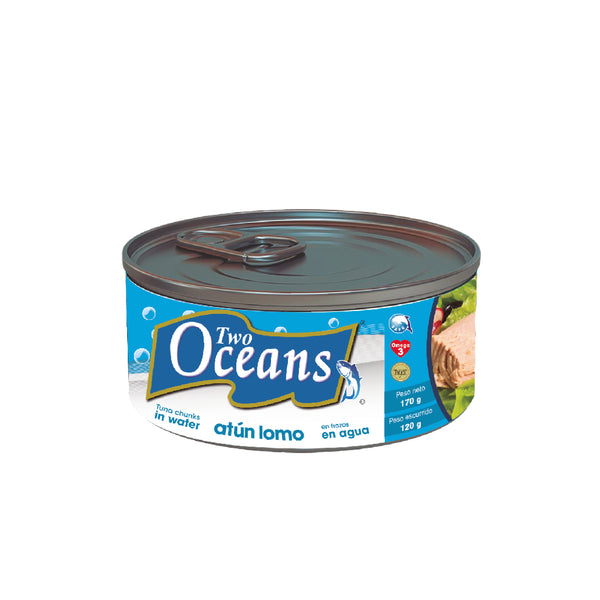 TWO OCEANS TUNA CHUNKS EN AGUA 170 GR