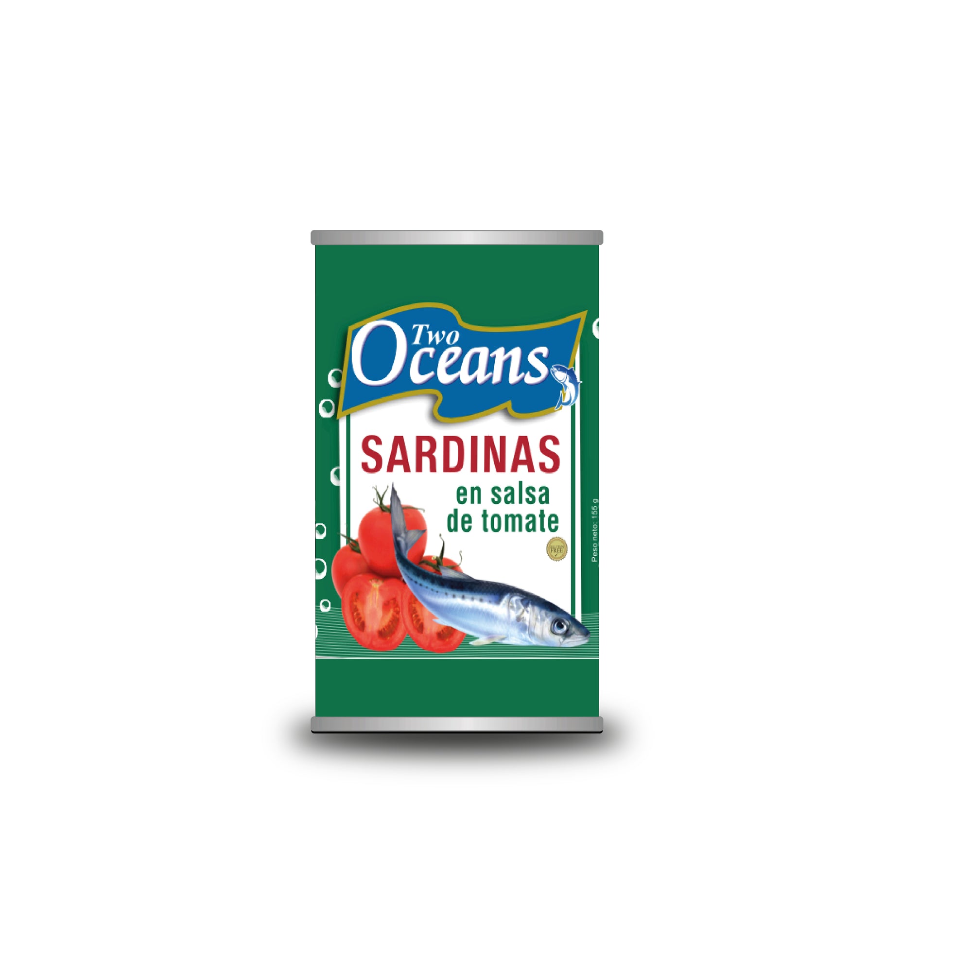 TWO OCEANS SARDINAS EN SALSA DE TOMATE 155 GR