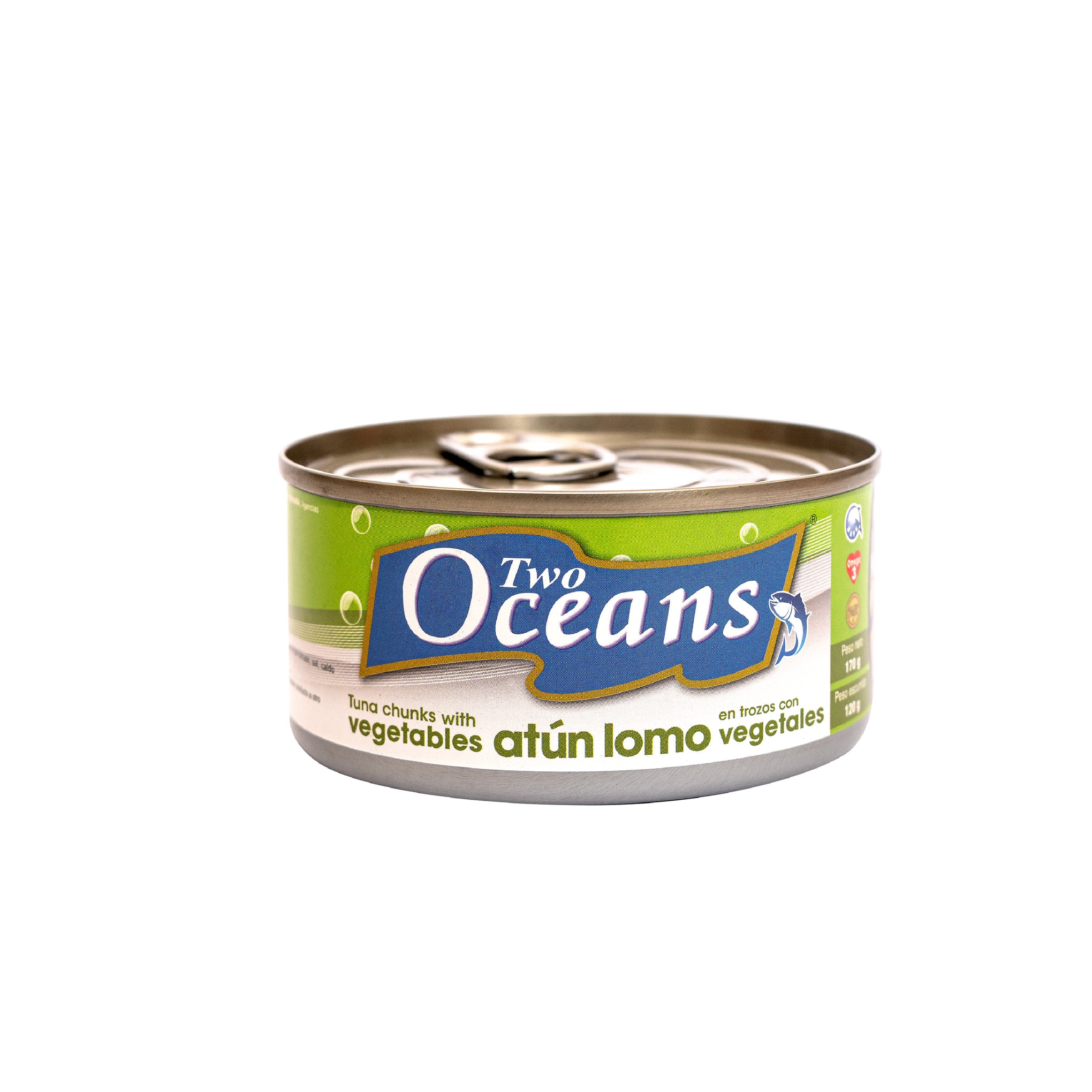 TWO OCEANS TUNA CON VEGETALES 170 GR