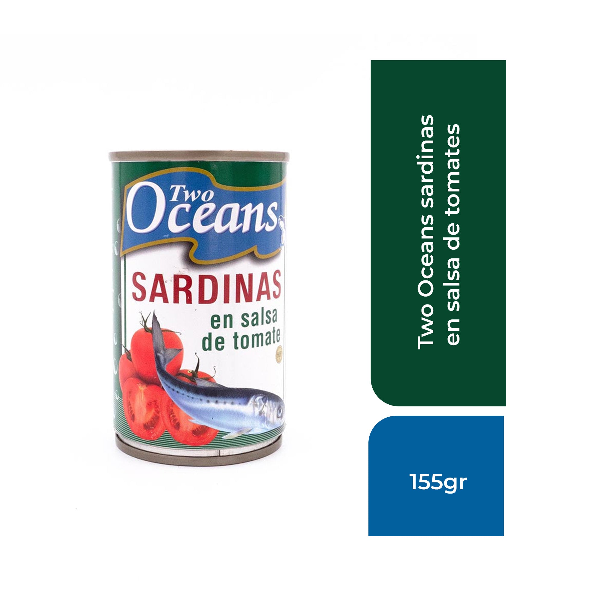 Two Oceans sardinas en salsa de tomates 155 Grs