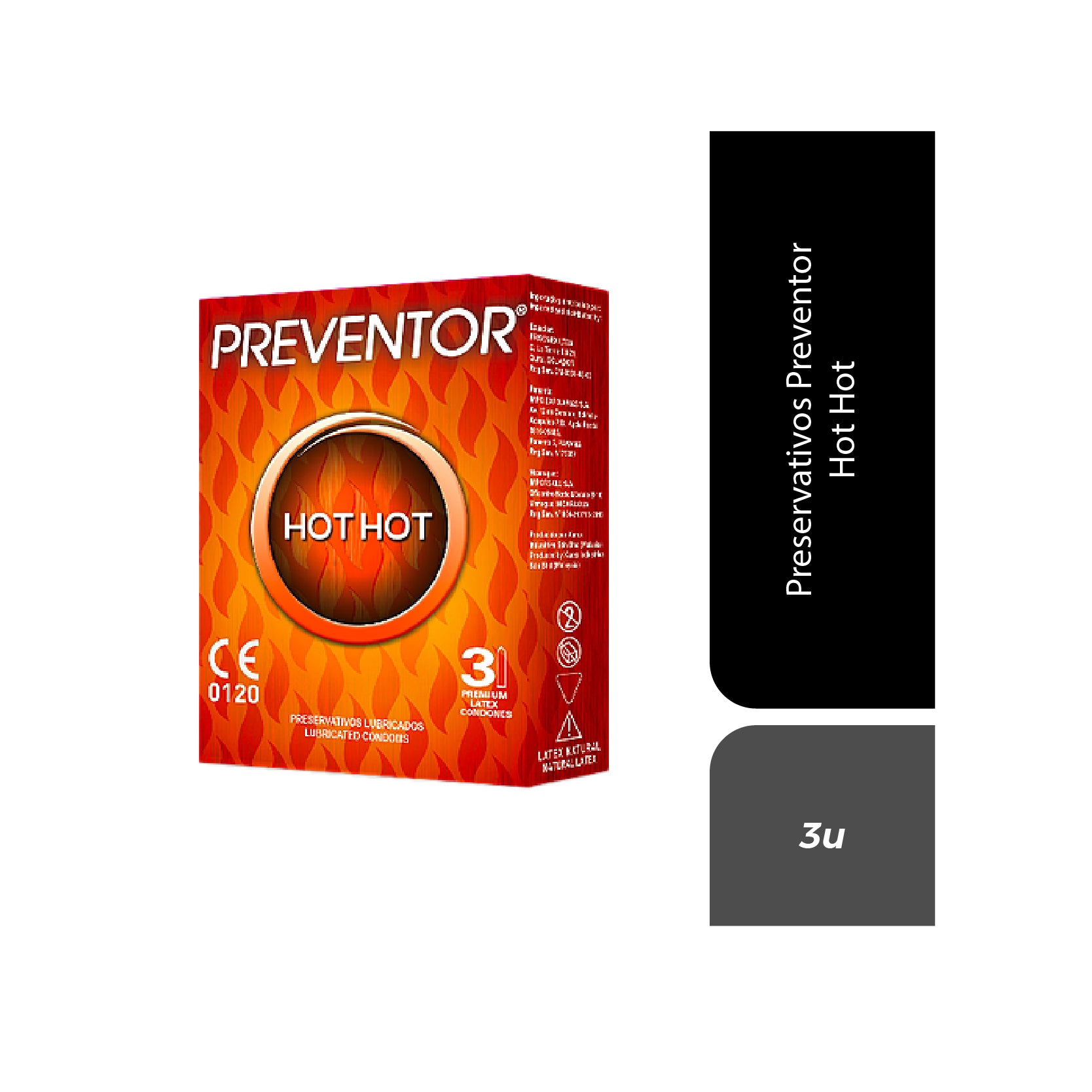 Preventor Preservativos Hot Hot