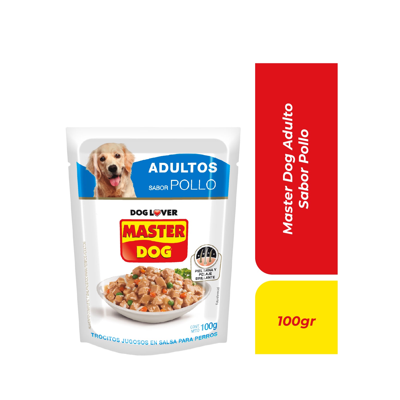Master Dog Trocitos Pollo 100gr