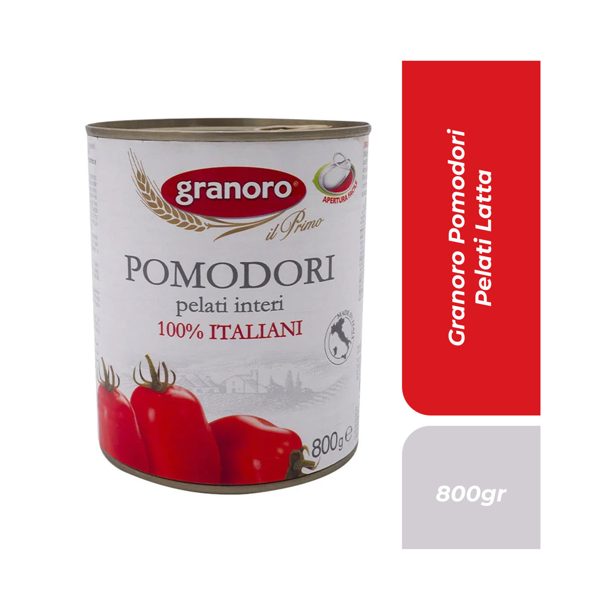 Granoro Pomodori Pelati Latta 800gr.