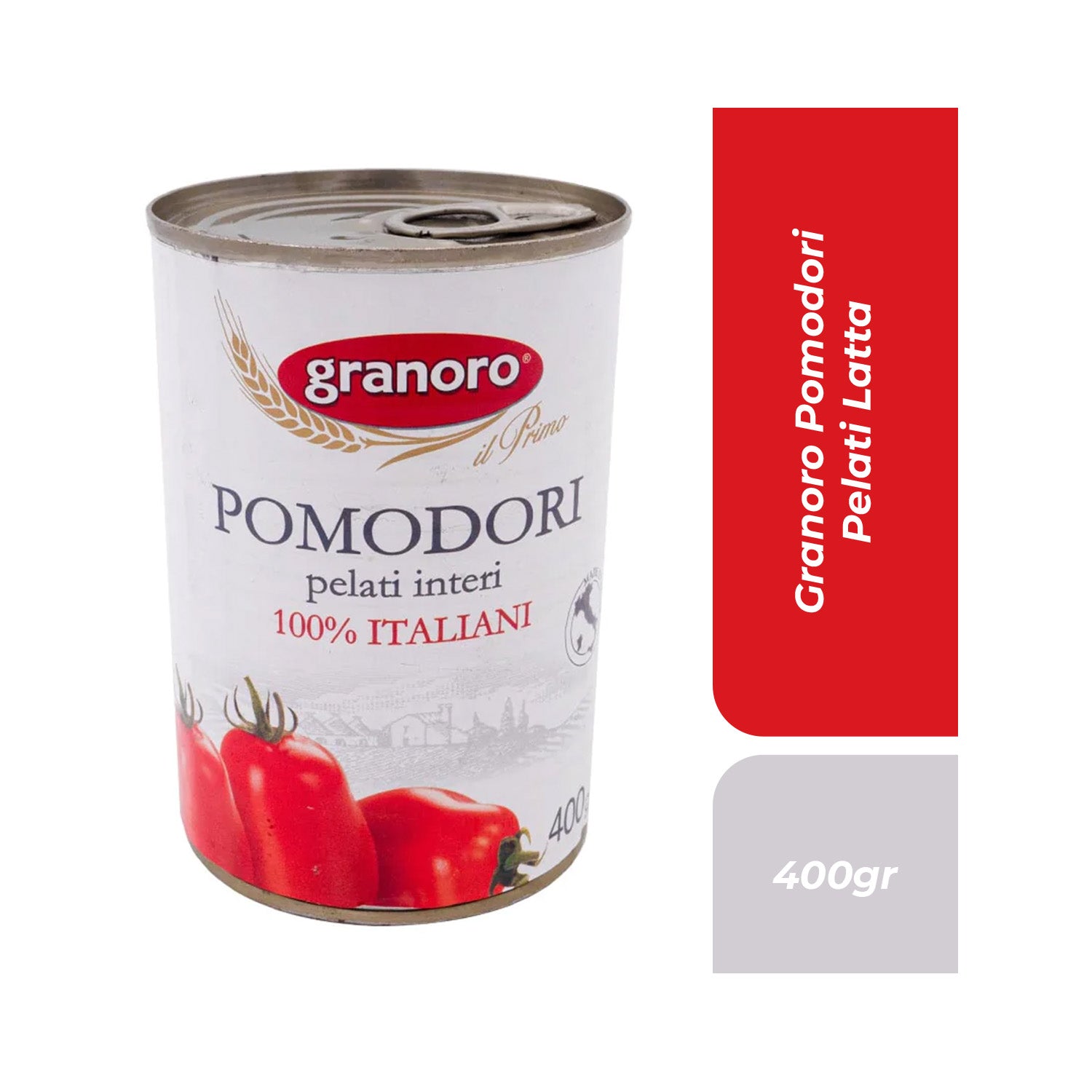 Granoro Pomodori Pelati Latta 400gr.