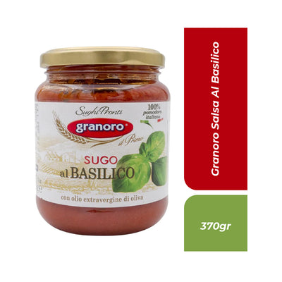 Granoro Salsa Al Basilico 370gr.