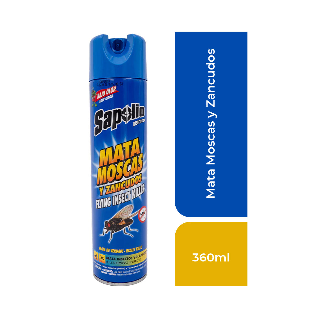 Sapolio Insecticida Mata Mosca Spray 360 ml